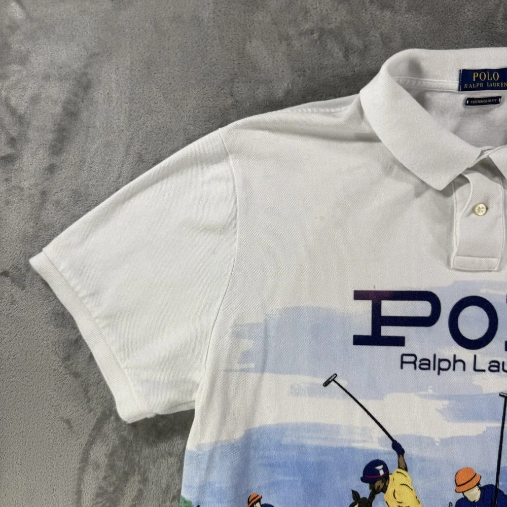 Polo Ralph Lauren Polo Stampede Polo Shirt Men's XXL Graphic Polo Match